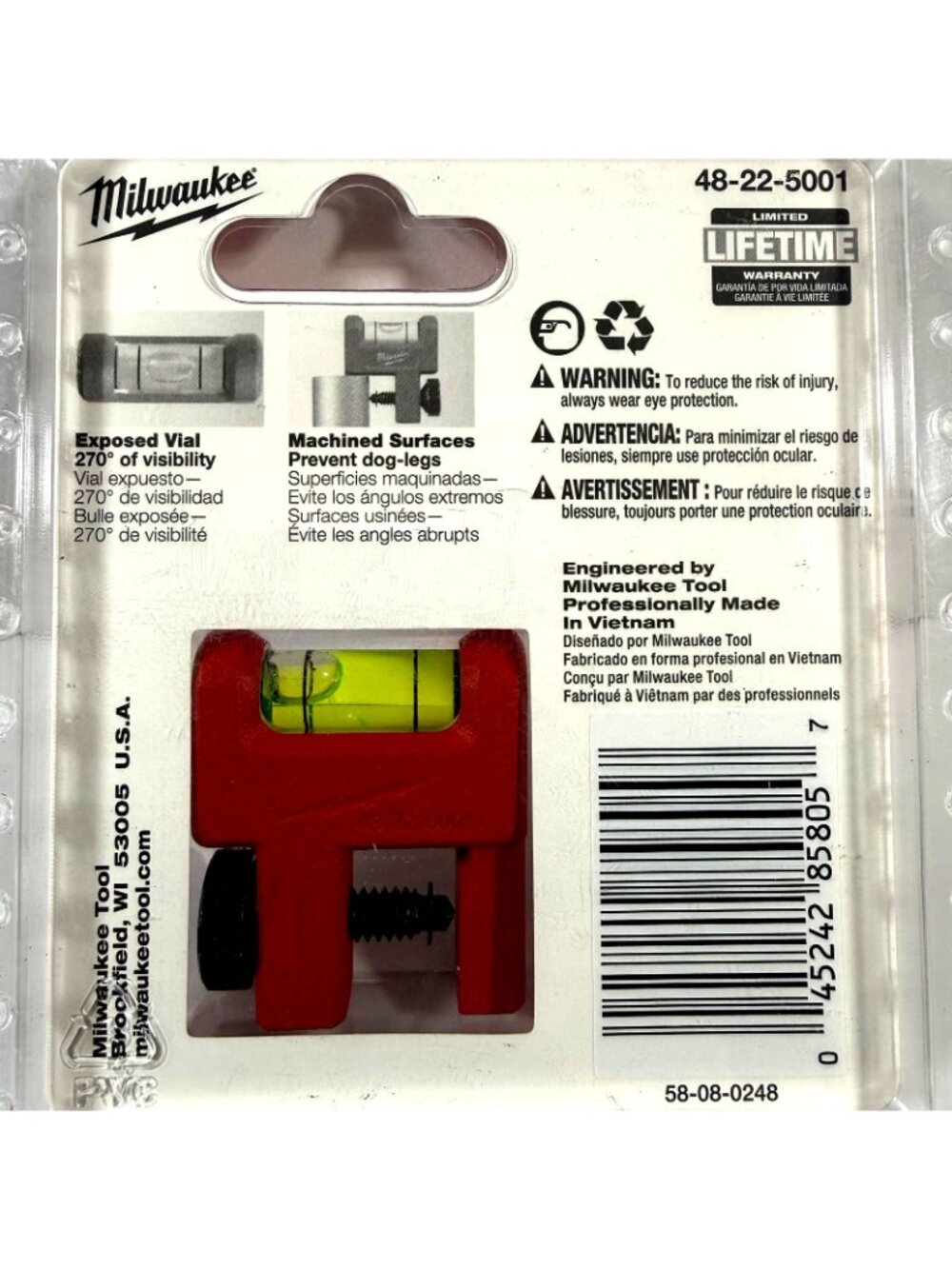 Milwaukee Pipe Lock Level - Picture 2 of 9